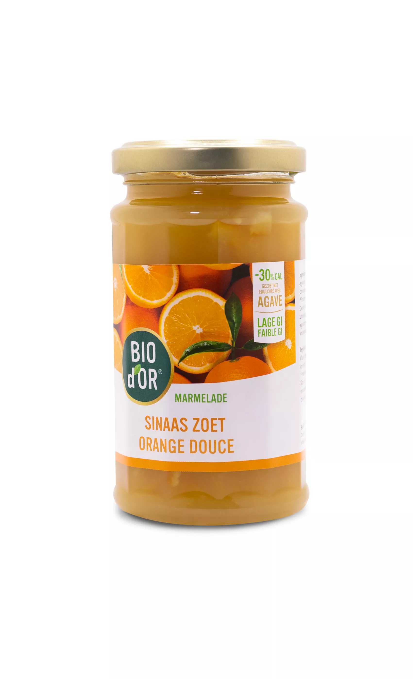 Bio d'Or marmelade sinaas zoet 6 x 250gr