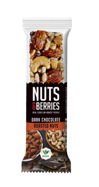 NUTS AND BERRIES ROASTED NUTS CHOCOLATE